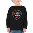 Parent Liaison Appreciation Week Back To School PTA Graphic Toddler Long Sleeve Tee