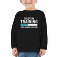Pilot In Training 3rd Grade Edition Back To School Boys Girl Graphic Toddler Long Sleeve Tee Pilot In Training 3rd Grade Edition Back To School Boys Girl Graphic Toddler Long Sleeve Tee
