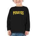 Pirates Back To School Spirit GY Graphic Toddler Long Sleeve Tee