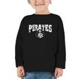 Pirates Back To School Spirit Graphic Toddler Long Sleeve Tee