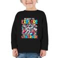 Ready To Explore 4th Grade Boys Astronaut Back To School Graphic Toddler Long Sleeve Tee