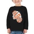 Rebels Cheer Back To School Cheerleading Spirit O Graphic Toddler Long Sleeve Tee Rebels Cheer Back To School Cheerleading Spirit O Graphic Toddler Long Sleeve Tee
