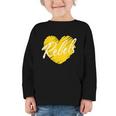 Rebels Heart Back To School Spirit GY Graphic Toddler Long Sleeve Tee