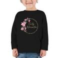 Retro Floral Early Intervention Specialist Back To School Graphic Toddler Long Sleeve Tee Retro Floral Early Intervention Specialist Back To School Graphic Toddler Long Sleeve Tee