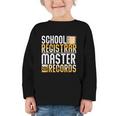 School Registrar Appreciation Back To School Registrar Graphic Toddler Long Sleeve Tee School Registrar Appreciation Back To School Registrar Graphic Toddler Long Sleeve Tee
