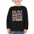 In My School Registrar Era Retro Back To School Graphic Toddler Long Sleeve Tee In My School Registrar Era Retro Back To School Graphic Toddler Long Sleeve Tee