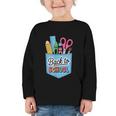 School Supplies In Pocket Back To School Boys Girls Graphic Toddler Long Sleeve Tee School Supplies In Pocket Back To School Boys Girls Graphic Toddler Long Sleeve Tee