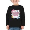 Second Grade Girls Kids Back To School Girls Coquette Bows Graphic Toddler Long Sleeve Tee Second Grade Girls Kids Back To School Girls Coquette Bows Graphic Toddler Long Sleeve Tee