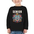 Senior 30 Class Of 2030 Back To School Graduation 2030 Graphic Toddler Long Sleeve Tee Senior 30 Class Of 2030 Back To School Graduation 2030 Graphic Toddler Long Sleeve Tee