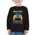 Senior Class Of 2026 Back To School Gamer Boys Senior 2026 Graphic Toddler Long Sleeve Tee Senior Class Of 2026 Back To School Gamer Boys Senior 2026 Graphic Toddler Long Sleeve Tee