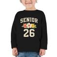 Senior Class Of 2026 Hibiscus Floral Girls Back To School Graphic Toddler Long Sleeve Tee Senior Class Of 2026 Hibiscus Floral Girls Back To School Graphic Toddler Long Sleeve Tee