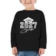 Senior Class Of 2027 Back To School Graduate Senior Year 27 Graphic Toddler Long Sleeve Tee Senior Class Of 2027 Back To School Graduate Senior Year 27 Graphic Toddler Long Sleeve Tee