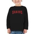Sharks Back To School Spirit M Graphic Toddler Long Sleeve Tee Sharks Back To School Spirit M Graphic Toddler Long Sleeve Tee