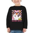 Silly Goose Second Grade Back To School Coquette Girly Graphic Toddler Long Sleeve Tee Silly Goose Second Grade Back To School Coquette Girly Graphic Toddler Long Sleeve Tee