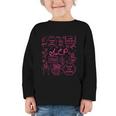SLP Love Inspire Teach Pink Bow Back To School Graphic Toddler Long Sleeve Tee SLP Love Inspire Teach Pink Bow Back To School Graphic Toddler Long Sleeve Tee
