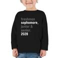Sophomore Class Of 2028 Shirt Back To School High School Tee Graphic Toddler Long Sleeve Tee