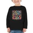 Teaching Science Is My Jam Retro Back To School Strawberry Graphic Toddler Long Sleeve Tee Teaching Science Is My Jam Retro Back To School Strawberry Graphic Toddler Long Sleeve Tee
