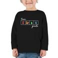 Team First Grade Back To School First Day Of 1st Grade Cute Graphic Toddler Long Sleeve Tee Team First Grade Back To School First Day Of 1st Grade Cute Graphic Toddler Long Sleeve Tee