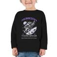 Third Grade Back To School Space Rocket Astronaut Graphic Toddler Long Sleeve Tee