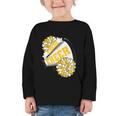Tigers Cheer Back To School Cheerleading Spirit GY Graphic Toddler Long Sleeve Tee