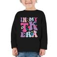 In My TK EraTransitional Kindergaten Back To School Graphic Toddler Long Sleeve Tee