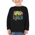 Transportation Squad Bus Driver School Bus Back To School Graphic Toddler Long Sleeve Tee Transportation Squad Bus Driver School Bus Back To School Graphic Toddler Long Sleeve Tee