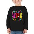 VPK Here I Come First Day Of VPK Back To School VPK Graphic Toddler Long Sleeve Tee VPK Here I Come First Day Of VPK Back To School VPK Graphic Toddler Long Sleeve Tee
