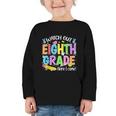 Watch Out Eighth Grade Here I Come Back To School 8th Grade Graphic Toddler Long Sleeve Tee Watch Out Eighth Grade Here I Come Back To School 8th Grade Graphic Toddler Long Sleeve Tee
