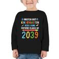 Watch Out Kindergarten Here I Come Shirts Back To School Graphic Toddler Long Sleeve Tee Watch Out Kindergarten Here I Come Shirts Back To School Graphic Toddler Long Sleeve Tee
