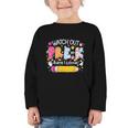 Watch Out Pre-K Here I Come Back To School Boy Girl Kids Graphic Toddler Long Sleeve Tee
