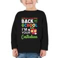 Welcome Back To School Students I'm Your Custodian Proud Graphic Toddler Long Sleeve Tee Welcome Back To School Students I'm Your Custodian Proud Graphic Toddler Long Sleeve Tee