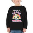 Welcome Back To School Unicorn Crushing Preschool Graphic Toddler Long Sleeve Tee Welcome Back To School Unicorn Crushing Preschool Graphic Toddler Long Sleeve Tee