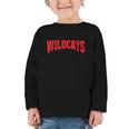 Wildcats Back To School Spirit R Graphic Toddler Long Sleeve Tee Wildcats Back To School Spirit R Graphic Toddler Long Sleeve Tee