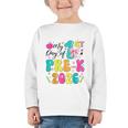 My 1st Day Of Pre-K 2026 Back To School Bow PreK Kids Girls Graphic Toddler Long Sleeve Tee