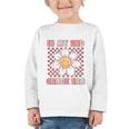 In My 2nd Grade Era Cute Groovy Second Grade Back To School Graphic Toddler Long Sleeve Tee