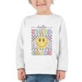 3rd Grade Team Back To School Hello Third Grade Smile Face Graphic Toddler Long Sleeve Tee 3rd Grade Team Back To School Hello Third Grade Smile Face Graphic Toddler Long Sleeve Tee