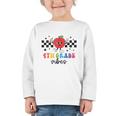 4th Grade Vibes Retro Groovy Apple Back To School Graphic Toddler Long Sleeve Tee 4th Grade Vibes Retro Groovy Apple Back To School Graphic Toddler Long Sleeve Tee
