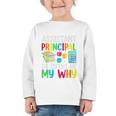 Back To School Assistant Principal The Students Are My Why Premium Tri-Blend Graphic Toddler Long Sleeve Tee Back To School Assistant Principal The Students Are My Why Premium Tri-Blend Graphic Toddler Long Sleeve Tee