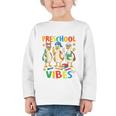 Back To School Cute Goose Preschool Vibes Girls Boys Graphic Toddler Long Sleeve Tee Back To School Cute Goose Preschool Vibes Girls Boys Graphic Toddler Long Sleeve Tee