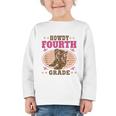 Back To School Howdy Fourth Grade Girls Graphic Toddler Long Sleeve Tee Back To School Howdy Fourth Grade Girls Graphic Toddler Long Sleeve Tee