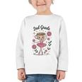 Back To School Italian Brainrot Second Grade Graphic Toddler Long Sleeve Tee
