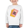 Back To School Notebook And Pencil Graphic Design Premium Tri-Blend Graphic Toddler Long Sleeve Tee Back To School Notebook And Pencil Graphic Design Premium Tri-Blend Graphic Toddler Long Sleeve Tee