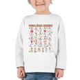 Back To School School Nurse Alphabet School Nurse Life Graphic Toddler Long Sleeve Tee Back To School School Nurse Alphabet School Nurse Life Graphic Toddler Long Sleeve Tee