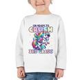 Crush 3rd Grade Girls Back To School Unicorn First Day Cute Graphic Toddler Long Sleeve Tee