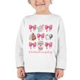Cute Coquette Bows Assistant Principal Life Back To School Graphic Toddler Long Sleeve Tee Cute Coquette Bows Assistant Principal Life Back To School Graphic Toddler Long Sleeve Tee