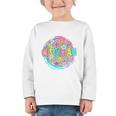 Cute Custodian Shirt First Day Of School Back To School Gift Graphic Toddler Long Sleeve Tee