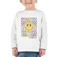 Fourth Grade Vibes Smile Face 4th Grade Team Back To School Graphic Toddler Long Sleeve Tee Fourth Grade Vibes Smile Face 4th Grade Team Back To School Graphic Toddler Long Sleeve Tee