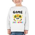 Game On 2nd Grade Cute Video Gamer Back To School 2026 Kids Graphic Toddler Long Sleeve Tee Game On 2nd Grade Cute Video Gamer Back To School 2026 Kids Graphic Toddler Long Sleeve Tee