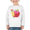 Girls Back To School Apple Toddler First Day Of Preschool Graphic Toddler Long Sleeve Tee Girls Back To School Apple Toddler First Day Of Preschool Graphic Toddler Long Sleeve Tee
