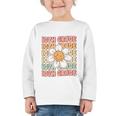 Groovy 10th Grade Back To School First Day Of Tenth Grade Graphic Toddler Long Sleeve Tee